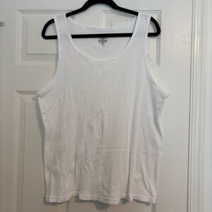 Goodfellow & Co White Ribbed Tank Top – Men’s L - Item 0293